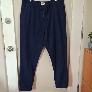 Taylor Stitch Dark Blue Joggers_1